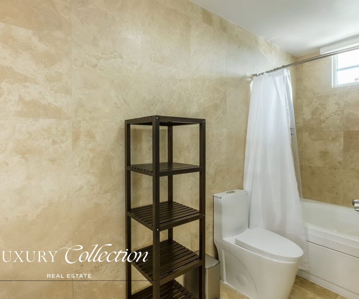 Wilson Condado Plaza penthouse for rent with an open terrace and panoramic views. Two bedrooms, two bathrooms and a roof top terrace.