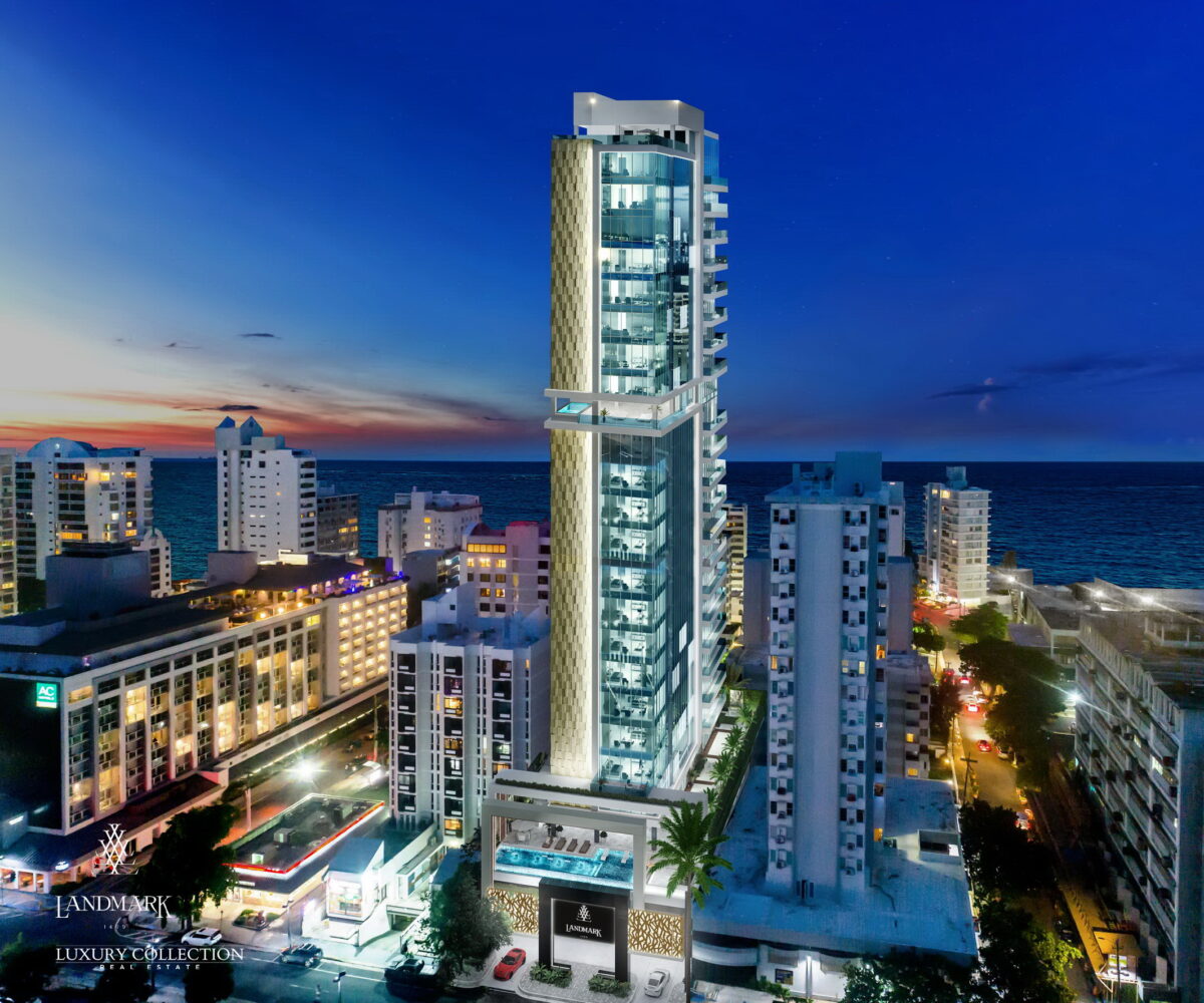 LANDMARK 1409 CONDADO new development luxury collection real estate Puerto rico