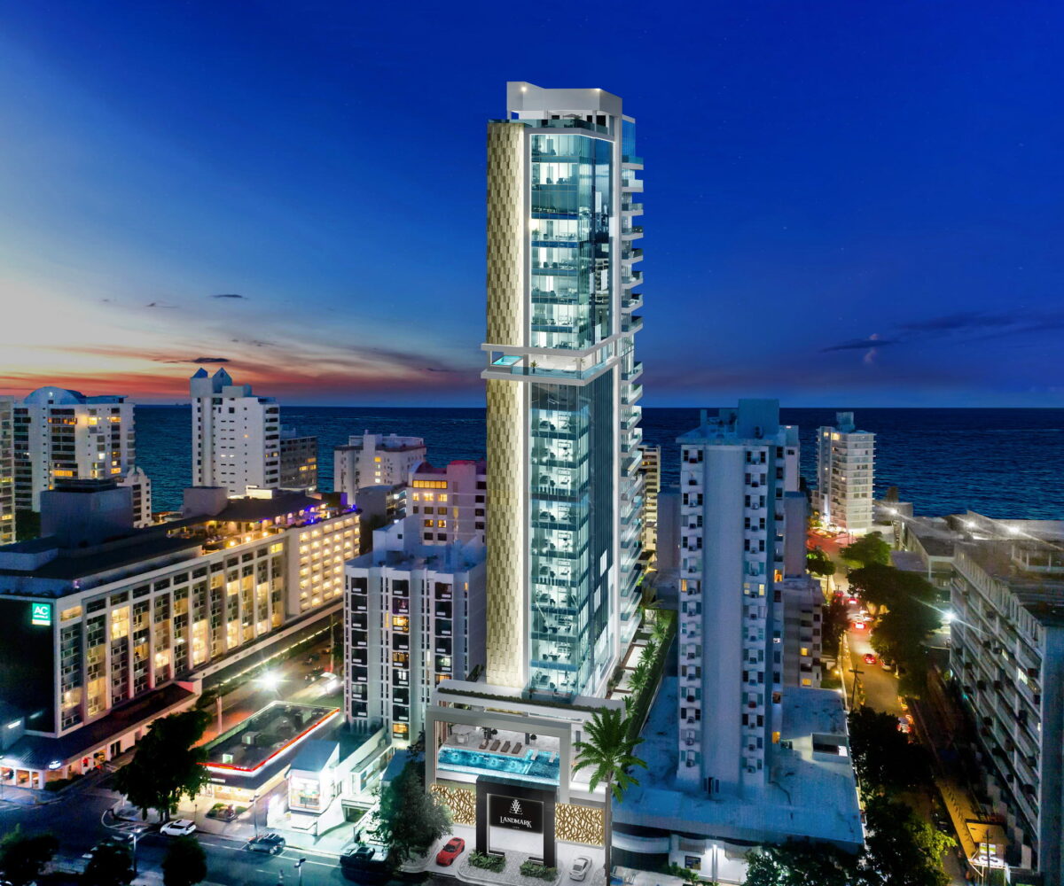 LANDMARK 1409 CONDADO new development luxury collection real estate Puerto rico