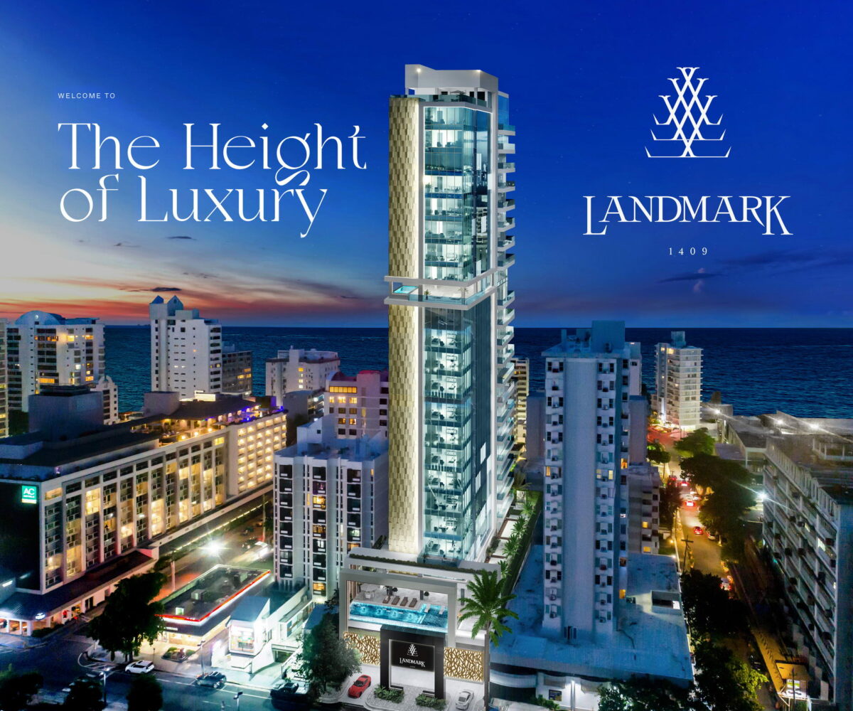 LANDMARK 1409 CONDADO new development luxury collection real estate Puerto rico