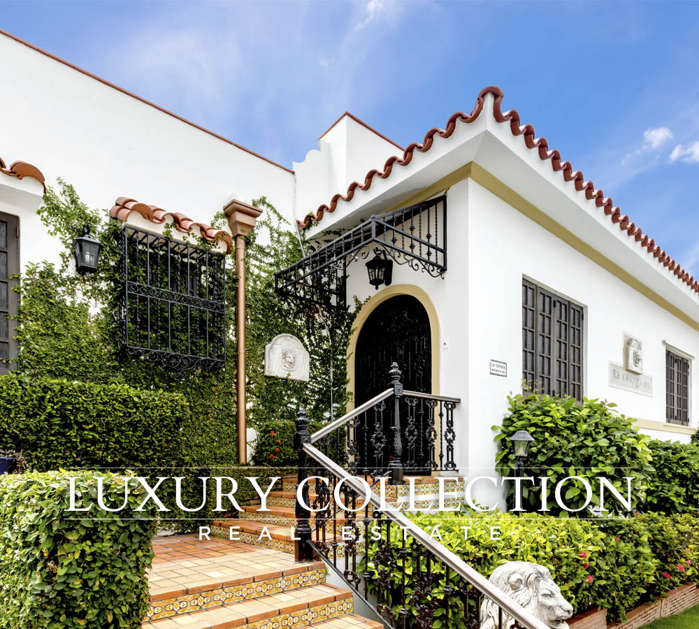 Mediterranean corner house on Waymouth Street residential sector of Miramar. Luxury Collection Real Estate