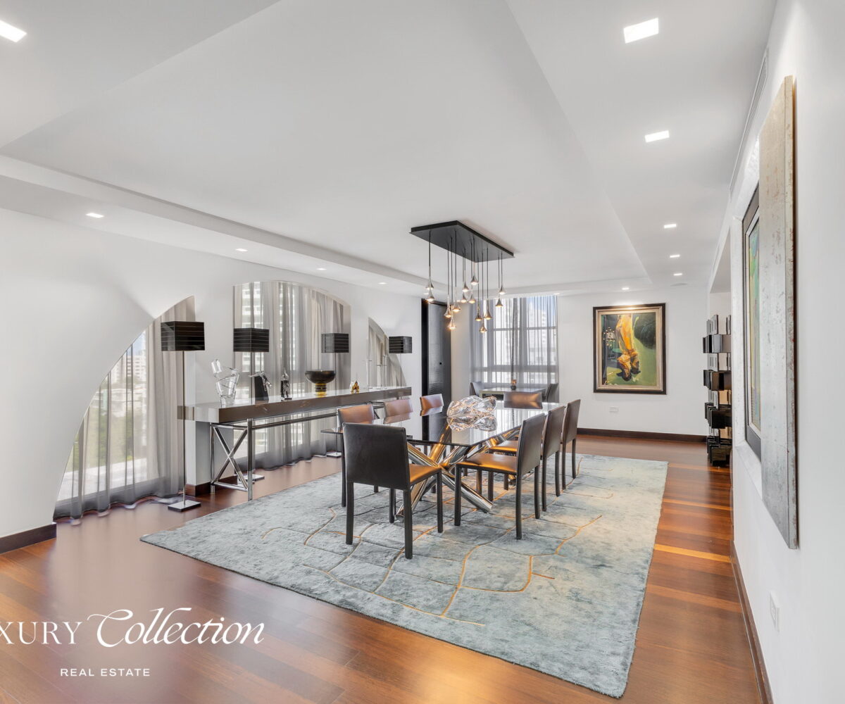 2-level penthouse located at boutique condominium Luchetti 1403 in Condado Puerto Rico. 3 Bedrooms convertibles to 4, 3 Bath, 4 Parkings.