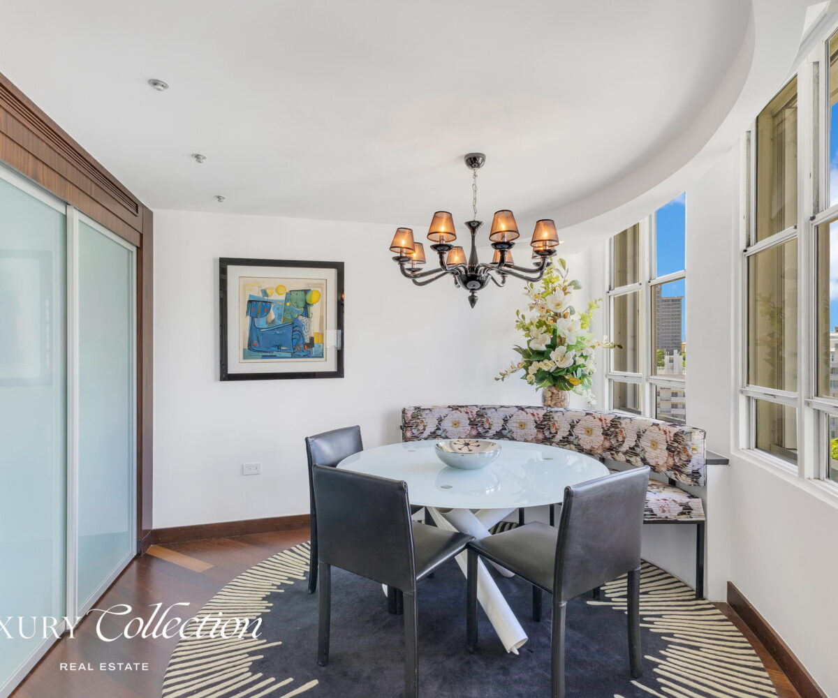 2-level penthouse located at boutique condominium Luchetti 1403 in Condado Puerto Rico. 3 Bedrooms convertibles to 4, 3 Bath, 4 Parkings.