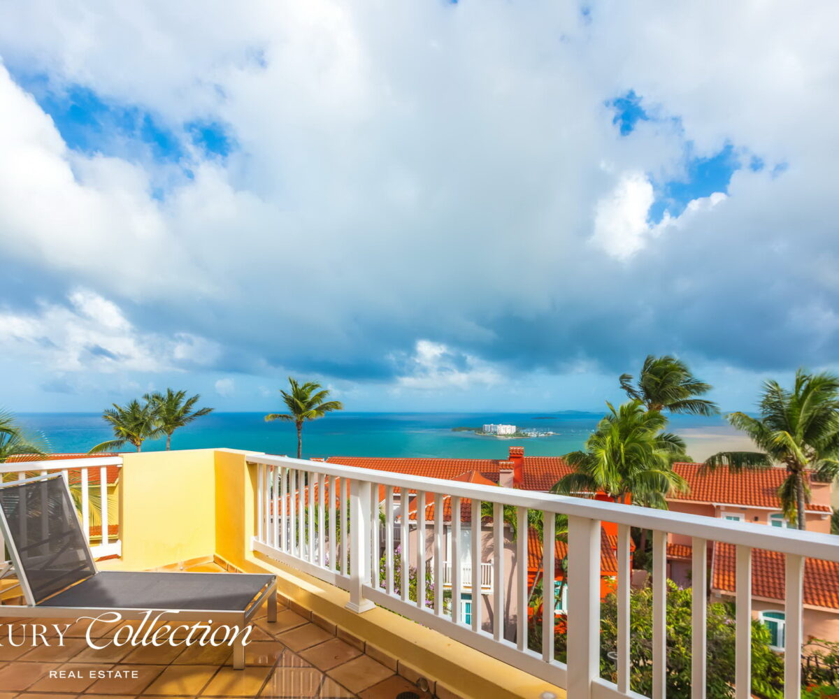 Ocean View Villa at El Conquistador Fajardo Puerto Rico, 3 independent bedrooms with en-suite bathrooms, Two of the bedrooms come with a kitchenette.