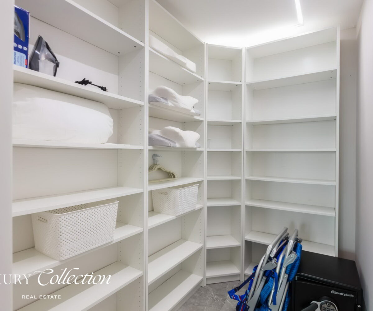 CONDADO LAGOON VILLAS- 2 BEDROOMS 2.5 BATHS kitchen and balcony with ocean views.