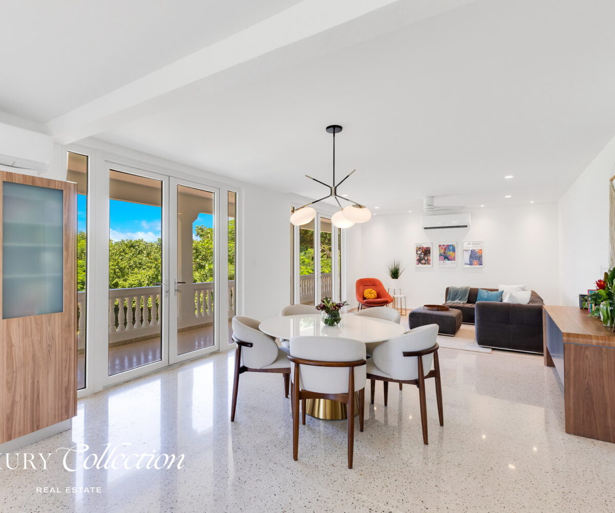 2-story beachfront home with 5 bedrooms, 4 baths, 2 kitchens, and an abundant outdoor space for entertaining in Vega Baja Puerto Rico.