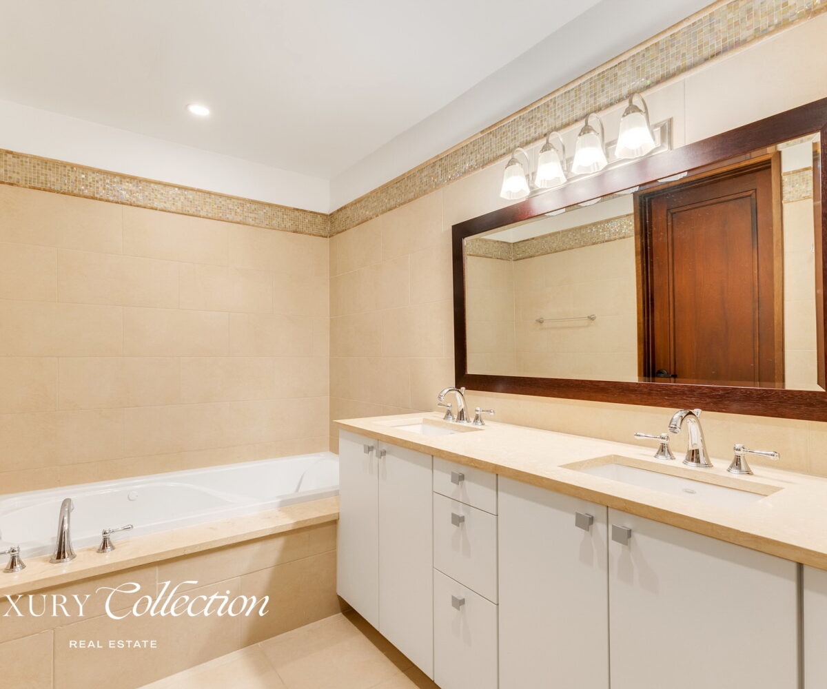 Las Verandas Condominium at The St. Regis Bahia Beach Resort, this apartment for sale features 2,182 sq.ft. bedrooms with en-suite bathrooms.