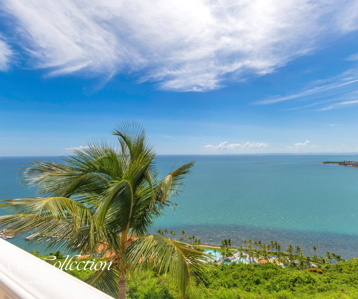 Las Casitas Del Conquistador in Fajardo apartment for sale with two bedrooms and views of the ocean and surrounding islands. Puerto Rico Luxury Collection Real Estate