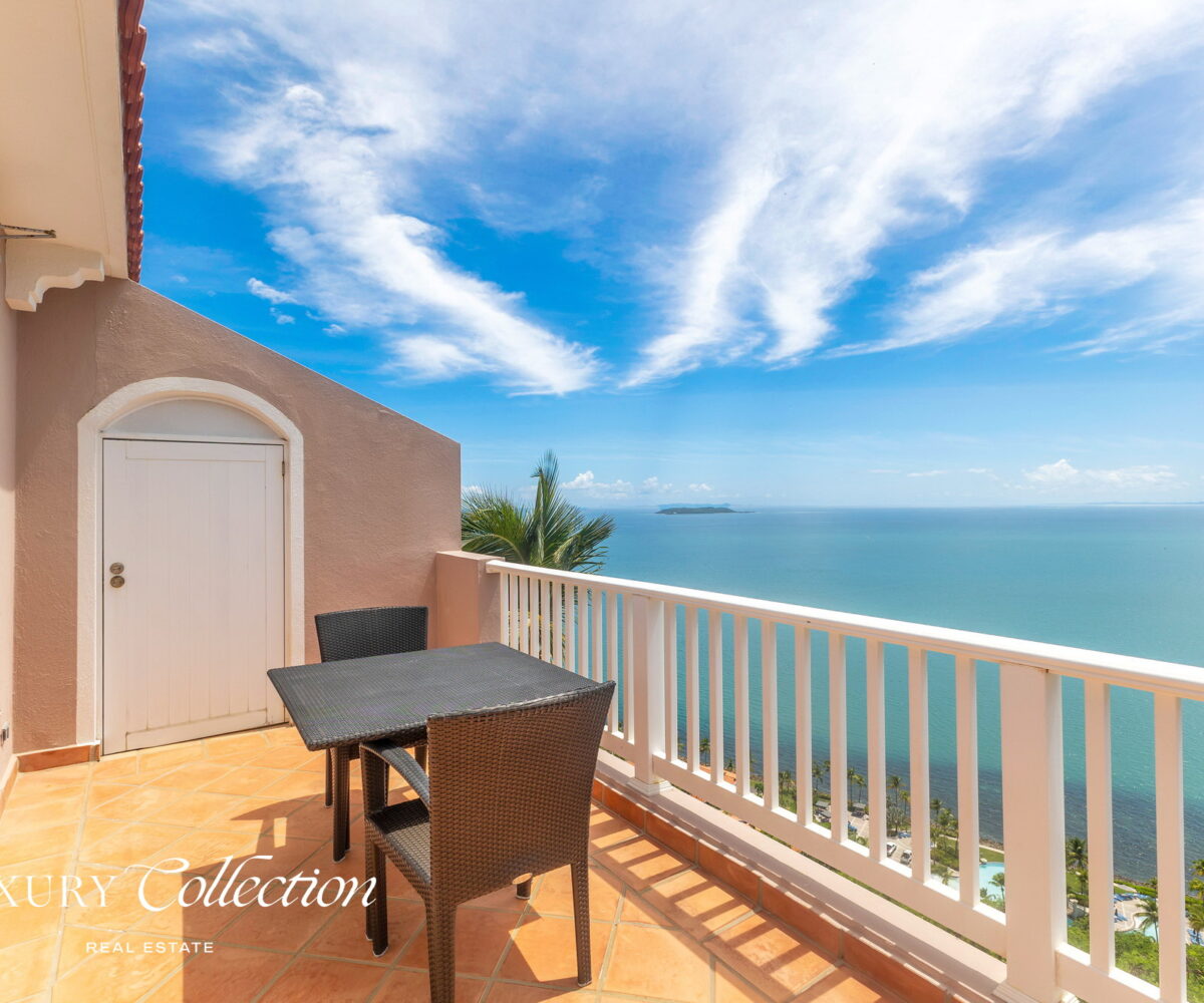 Las Casitas Del Conquistador in Fajardo apartment for sale with two bedrooms and views of the ocean and surrounding islands. Puerto Rico Luxury Collection Real Estate