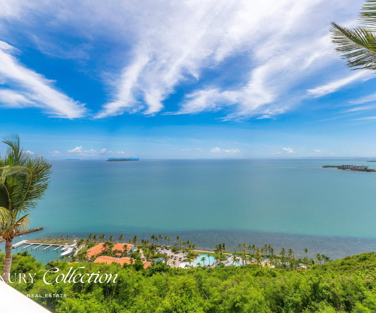 Las Casitas Del Conquistador in Fajardo apartment for sale with two bedrooms and views of the ocean and surrounding islands. Puerto Rico Luxury Collection Real Estate