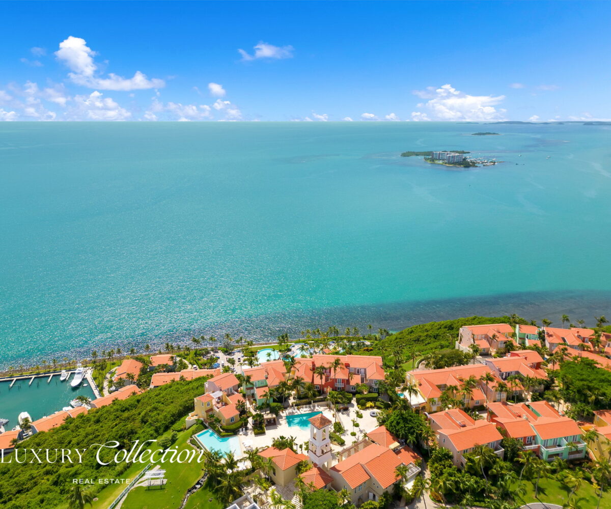 Las Casitas Del Conquistador in Fajardo apartment for sale with two bedrooms and views of the ocean and surrounding islands. Puerto Rico Luxury Collection Real Estate