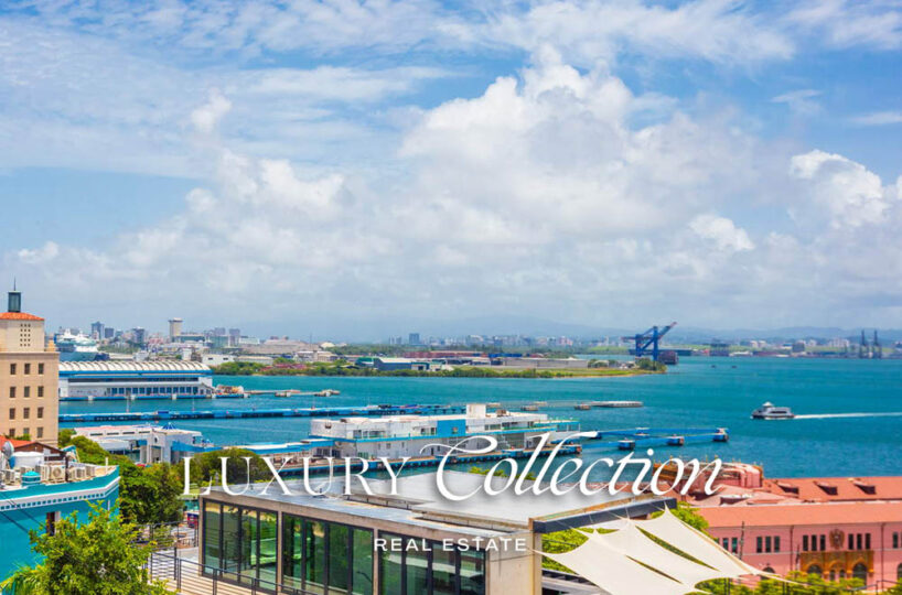 Office space for sale at Old San Juan with bay views offers a rare opportunity to convert into a stunning 3-bedroom, 2-bathroom residence. luxury collection real estate puerto rico