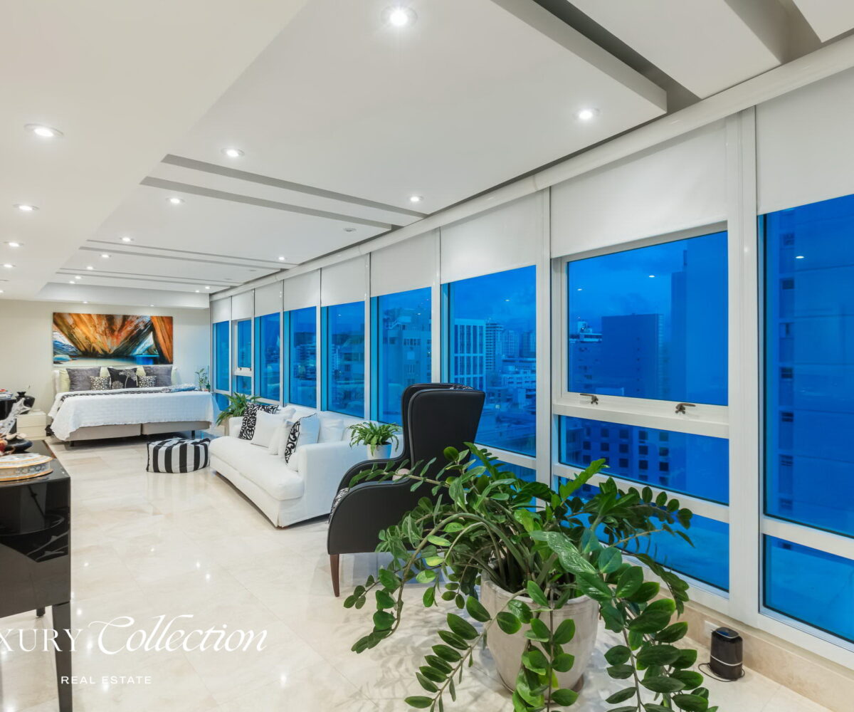 Bristol Condado Ocean View condo for sale. Condado Lagoon or Ocean views with 3 bedrooms, 4 bathrooms, and three covered parking spaces. Alex Herrera Luxury Collection Real Estate Condado Puerto Rico