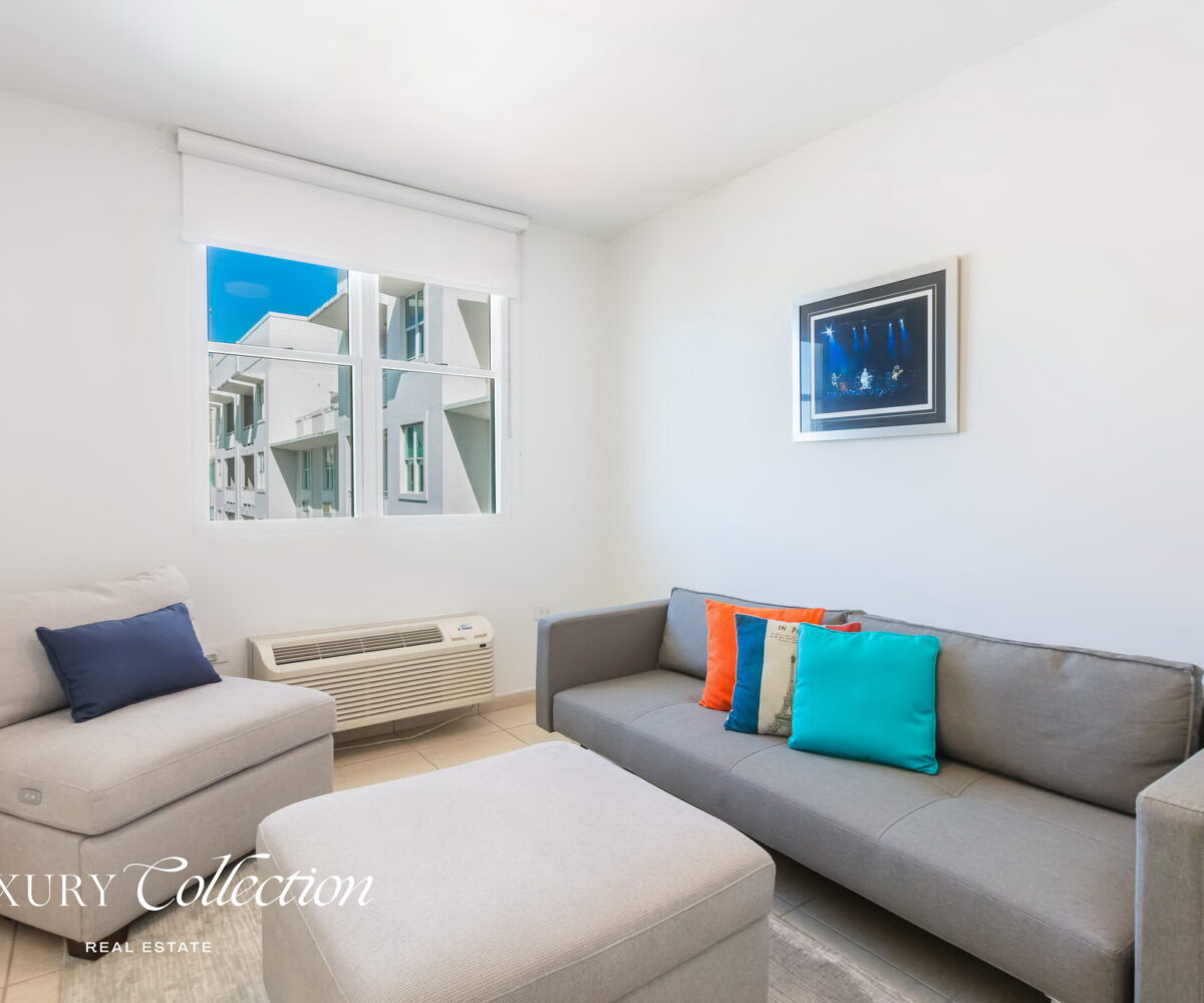 Penthouse Old San Juan for sale in Puerto Rico, furnished, 3 bedrooms, 2 bathrooms and private rooftop terrace with ocean views.