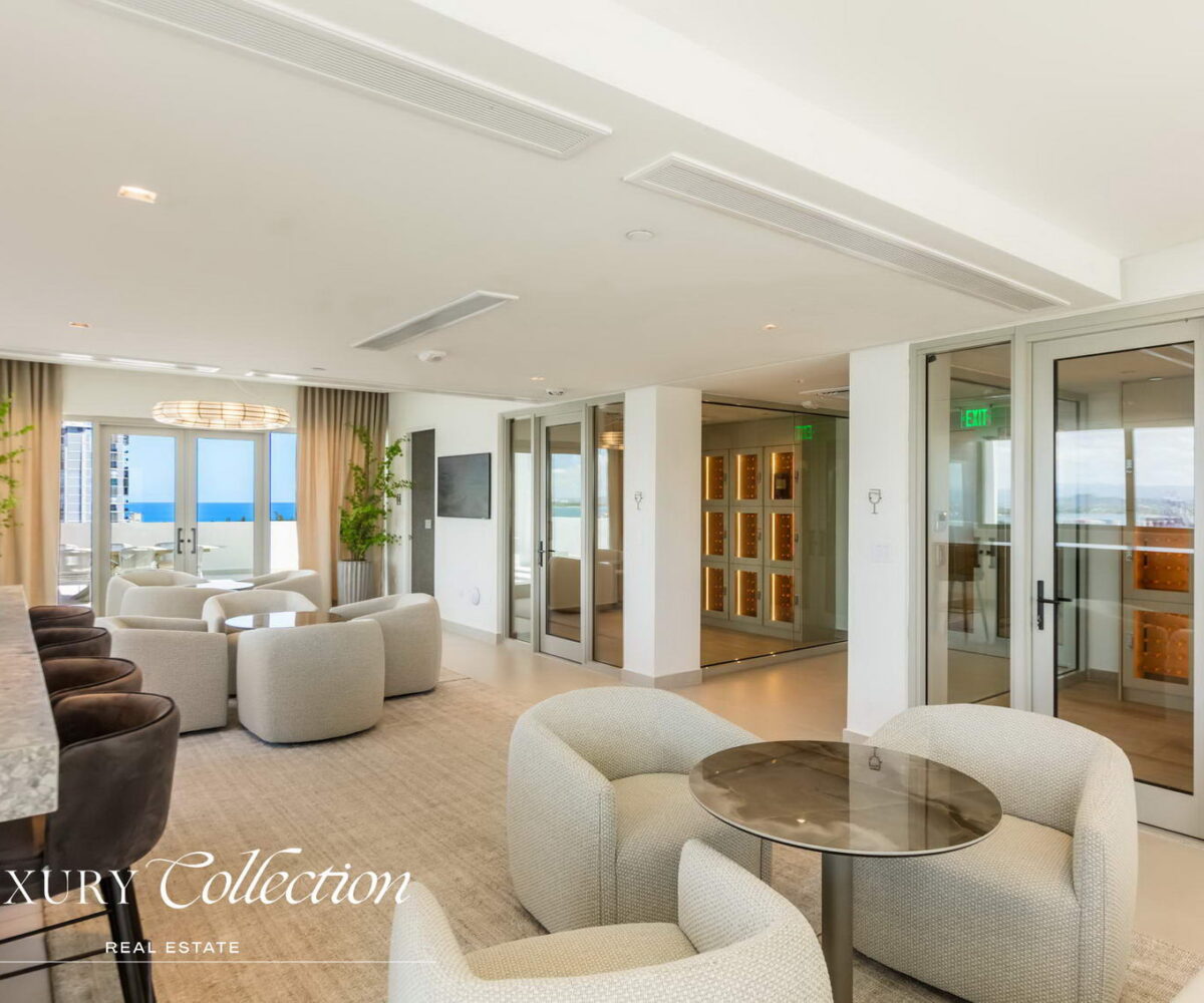 Le Parc condo for sale, San Juan Puerto Rico, new construction, 3 bedrooms, 3.5 bathrooms, expansive terrace with views of Atlantic Ocean.