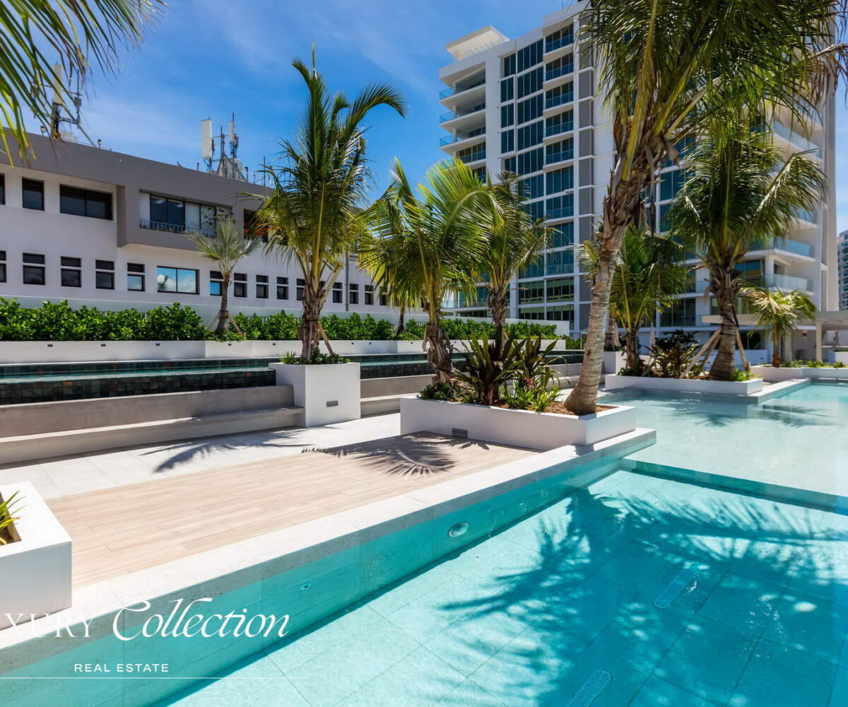 Le Parc condo for sale, San Juan Puerto Rico, new construction, 3 bedrooms, 3.5 bathrooms, expansive terrace with views of Atlantic Ocean.