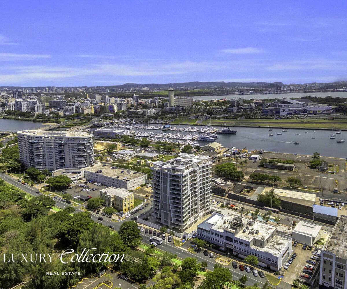 Le Parc condo for sale, San Juan Puerto Rico, new construction, 3 bedrooms, 3.5 bathrooms, expansive terrace with views of Atlantic Ocean.