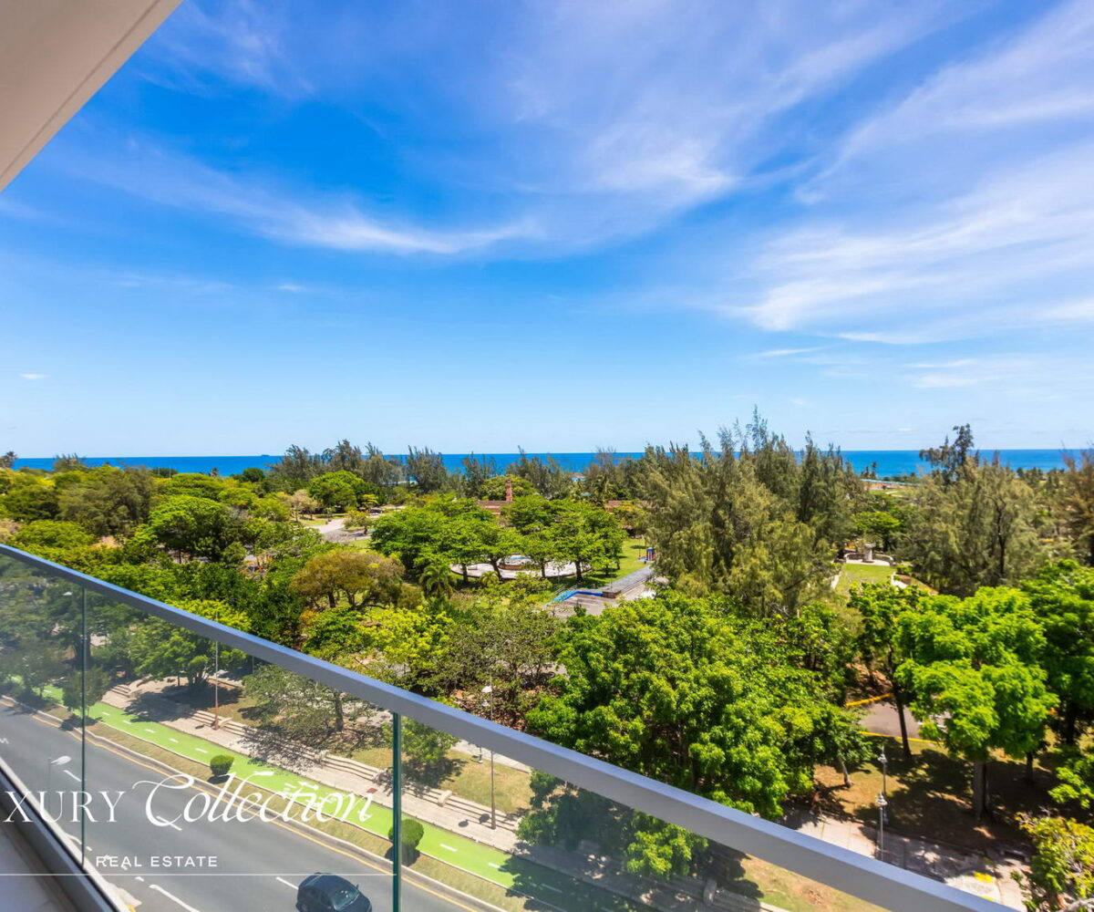 Le Parc condo for sale, San Juan Puerto Rico, new construction, 3 bedrooms, 3.5 bathrooms, expansive terrace with views of Atlantic Ocean.