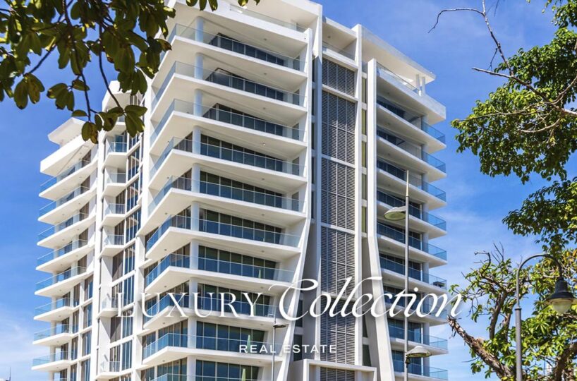 Le Parc condo for sale, San Juan Puerto Rico, new construction, 3 bedrooms, 3.5 bathrooms, expansive terrace with views of Atlantic Ocean.