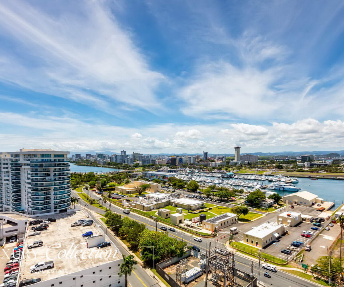 Le Parc condo for sale, San Juan Puerto Rico, new construction, 3 bedrooms, 3.5 bathrooms, expansive terrace with views of Atlantic Ocean.