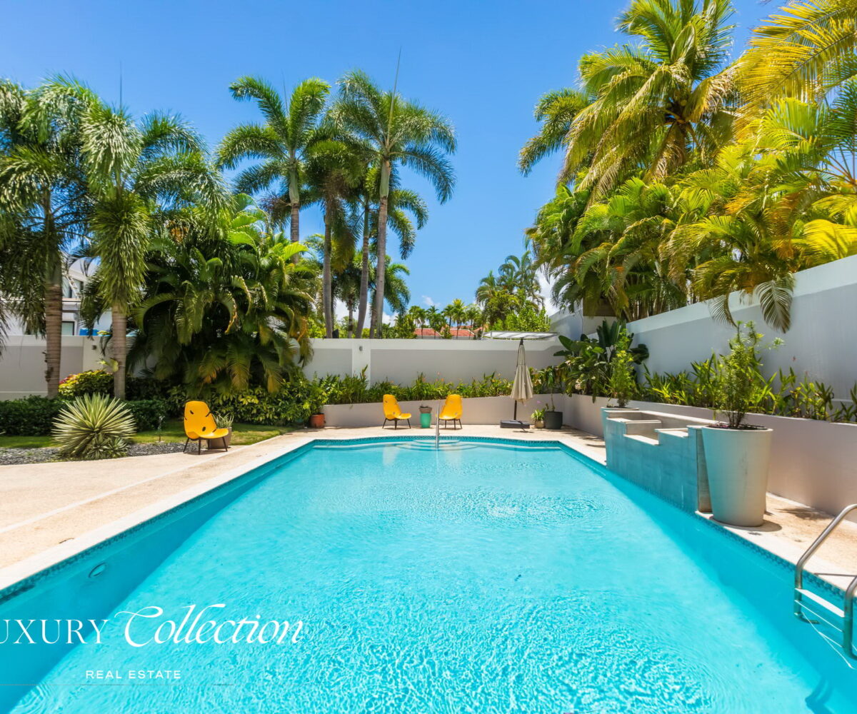 Paseo San Juan House for sale Puerto Rico. Remodeled 5,095 sq. ft. residence on a 945 sq. meter lot. 4 beds (convertible to 5) and 3.5 baths. Alex Herrera Luxury Collection Real Estate.