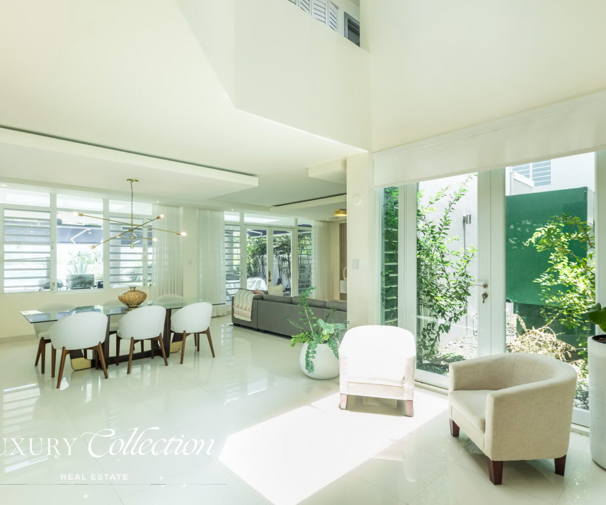 Paseo San Juan House for sale Puerto Rico. Remodeled 5,095 sq. ft. residence on a 945 sq. meter lot. 4 beds (convertible to 5) and 3.5 baths. Alex Herrera Luxury Collection Real Estate.