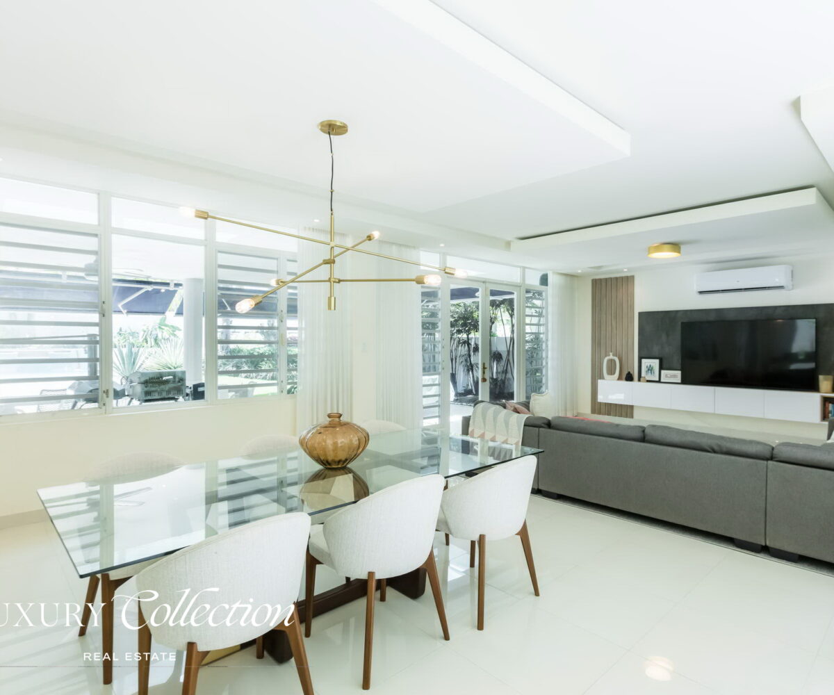 Paseo San Juan House for sale Puerto Rico. Remodeled 5,095 sq. ft. residence on a 945 sq. meter lot. 4 beds (convertible to 5) and 3.5 baths. Alex Herrera Luxury Collection Real Estate.