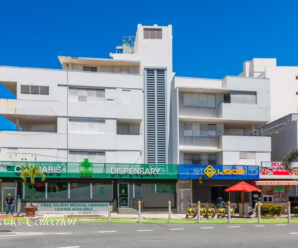 Corner Property Facing the Caribe Hilton Hotel for sale puerto rico luxury collection real estate