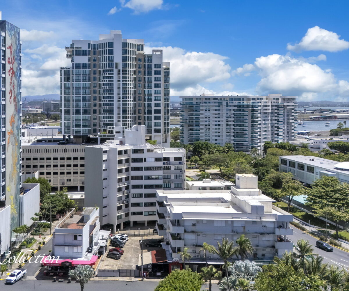 Corner Property Facing the Caribe Hilton Hotel for sale puerto rico luxury collection real estate