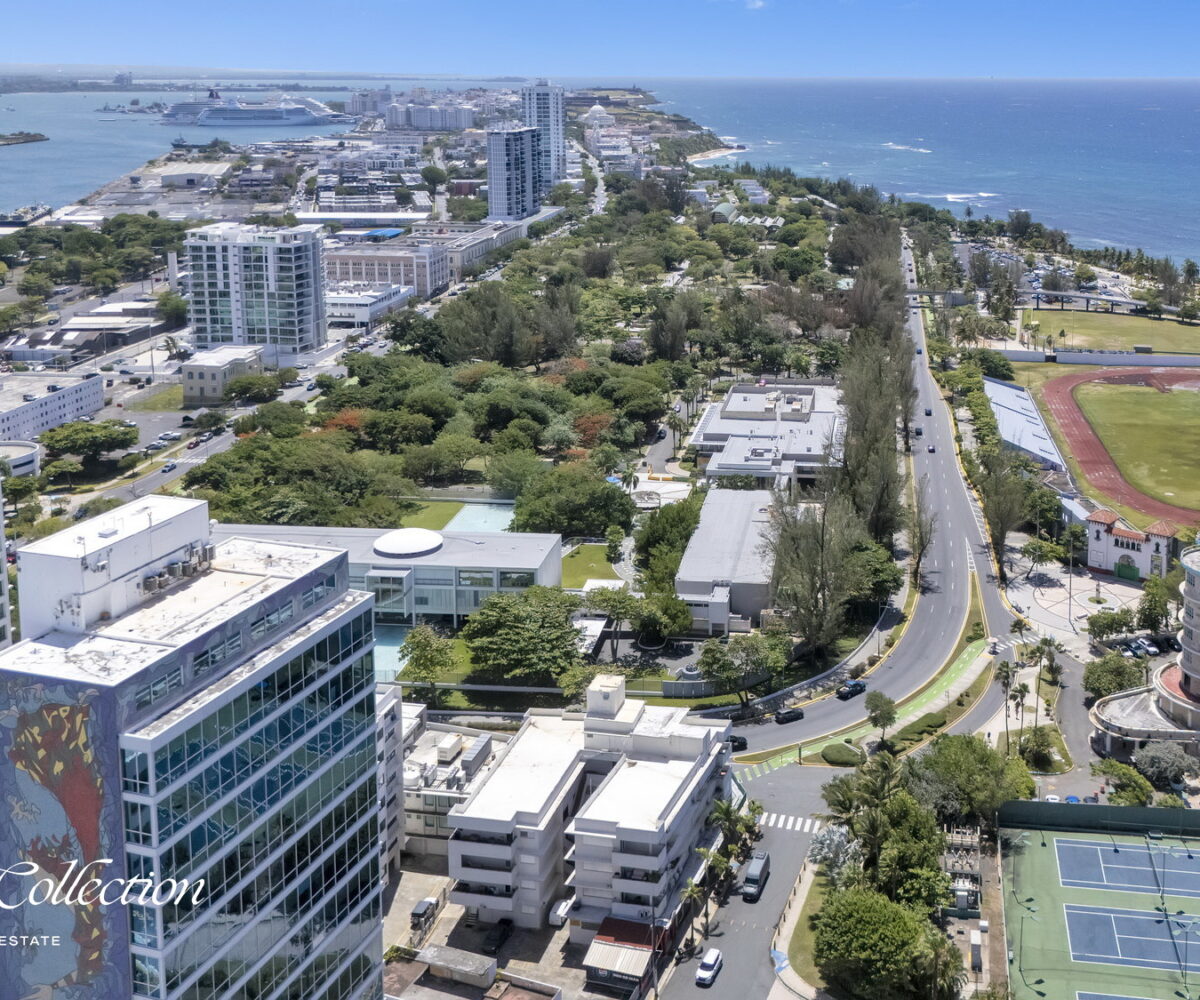 Corner Property Facing the Caribe Hilton Hotel for sale puerto rico luxury collection real estate