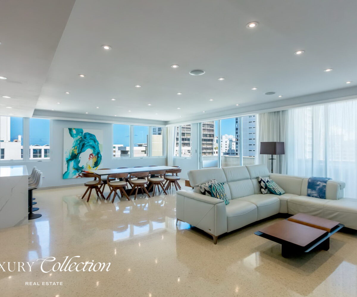 Penthouse in the Heart of Condado. 5 Beds, 4 Baths 4 Parkings, fully renovated, private terrace with sweeping ocean and city views. in Condado, Puerto Rico.